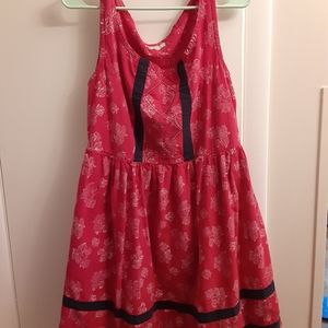 Mata traders modcloth red dress XL